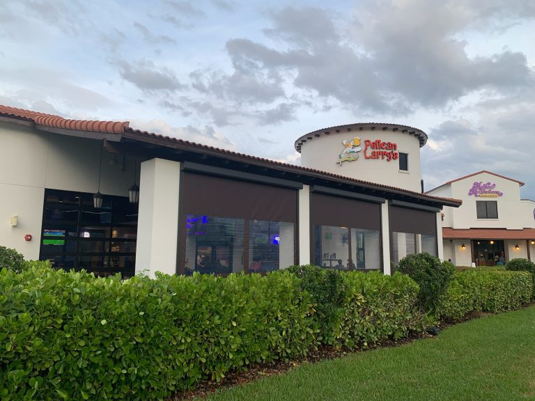 Commercial-Vinyl-Screens-Brown-PelicanLarrys